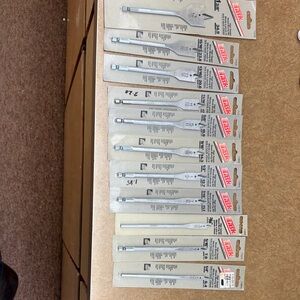 Silver Socket Extension Set - Assorted Lengths